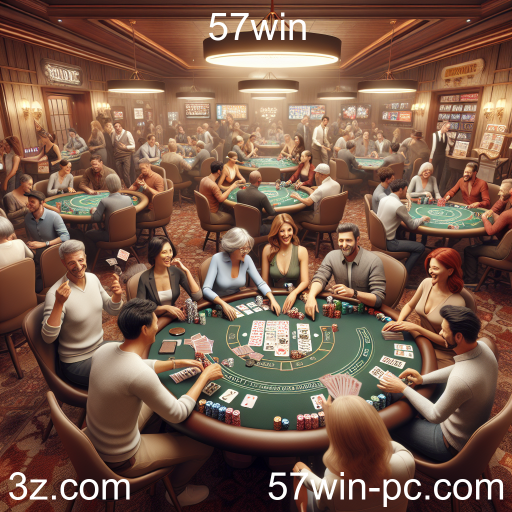 Descubra a Emoção do Poker Online no 57win
